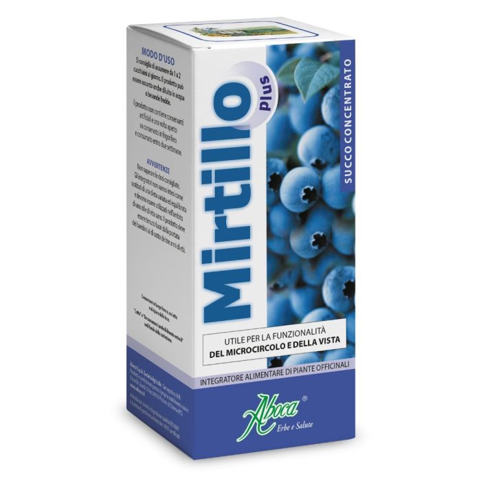 Aboca Mirtillo Plus Concentrato Integratore Vista e Microcircolo 100 ml Aboca Mirtillo Plus Concentrato Integratore Vista e Microcircolo 100 ml
