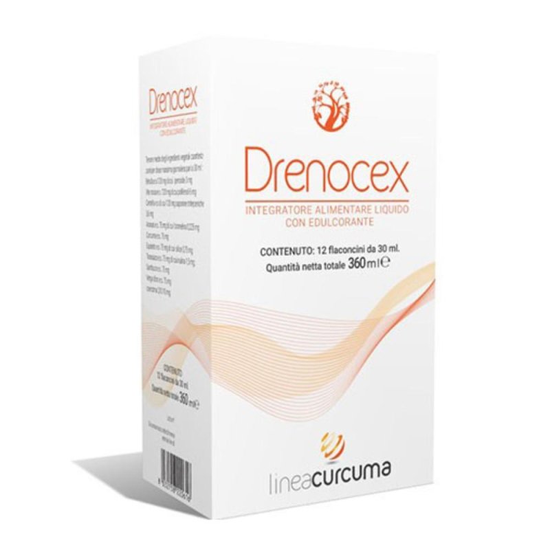 Drenocex Abros 12 flaconcini da 30 ml integratore drenante microcircolo Drenocex Abros 12 flaconcini da 30 ml integratore drenante microcircolo