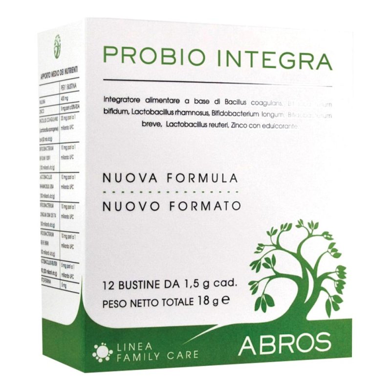 Abros Probiointegra Abros 12 Bustine Abros Probiointegra Abros 12 Bustine