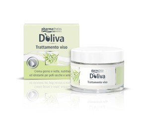 Doliva Idratante Viso Crema Viso Base Giorno e Notte Elasticizzante 50 ml