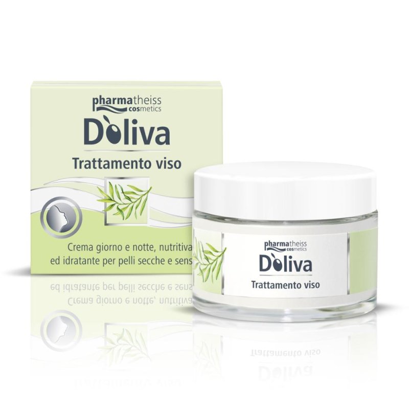 Doliva Idratante Viso Crema Viso Base Giorno e Notte Elasticizzante 50 ml