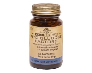 Solgar It. Multinutrient Fitoglucose Factors 60 Tavolette