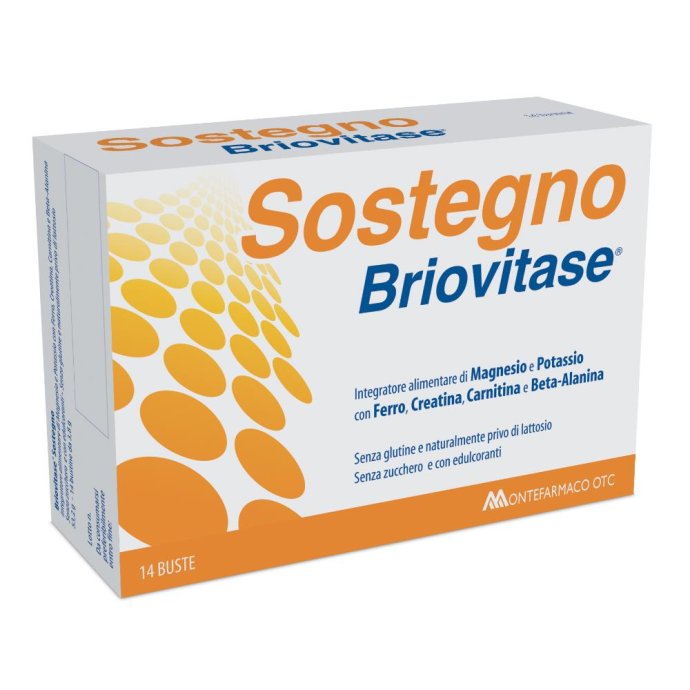 Montefarmaco Briovitase Sostegno Magnesio Potassio 14 Buste Montefarmaco Briovitase Sostegno Magnesio Potassio 14 Buste