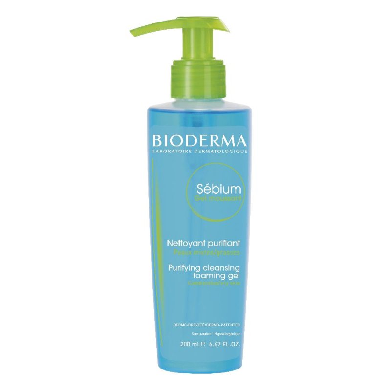 Bioderma Sebium Gel Moussant Detergente Equilibrante Pelli Grasse 200 ml Bioderma Sebium Gel Moussant Detergente Equilibrante Pelli Grasse 200 ml
