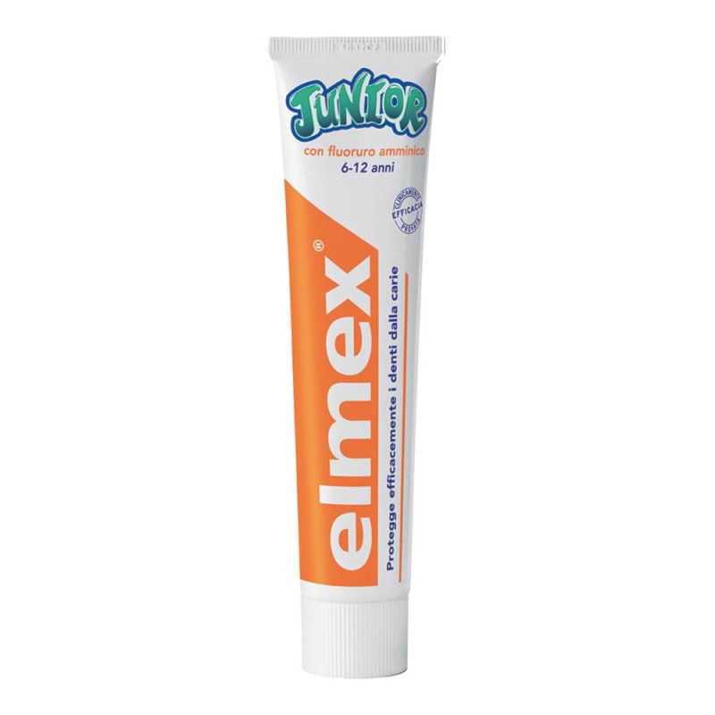 elmex Dentifricio Junior 6-12 Anni Igiene Dentale Quotidiana 75 ml elmex Dentifricio Junior 6-12 Anni Igiene Dentale Quotidiana 75 ml