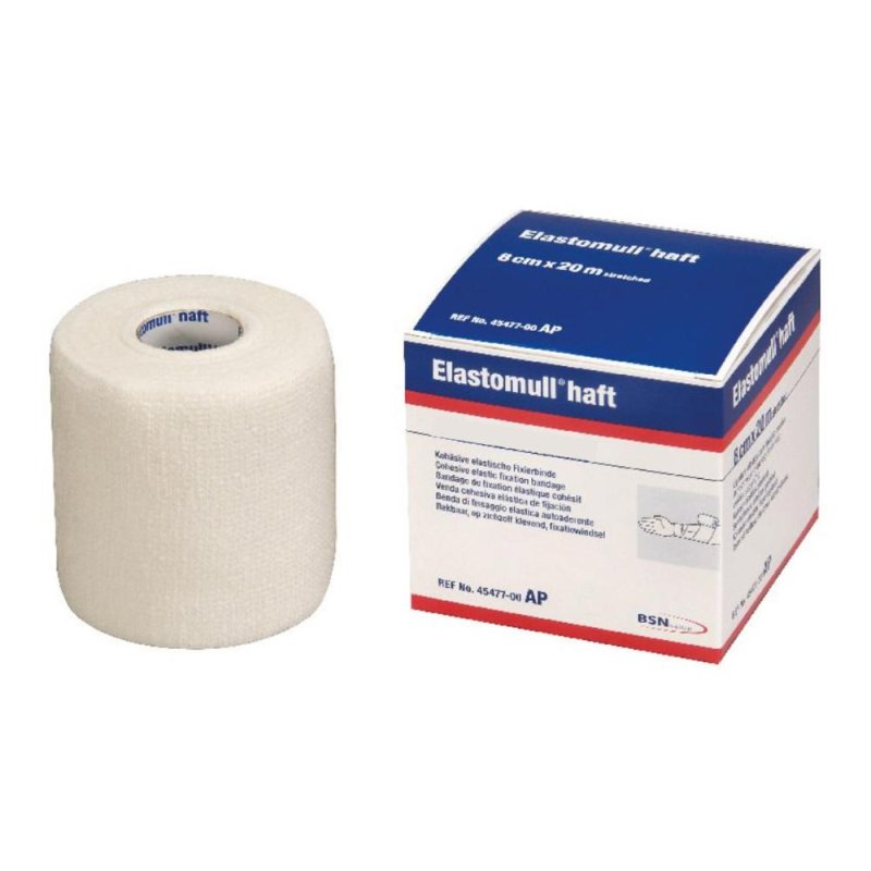 Benda elastica autoadesiva elastomull haft compressione forte cm10x20m mutua Benda elastica autoadesiva elastomull haft compressione forte cm10x20m mutua