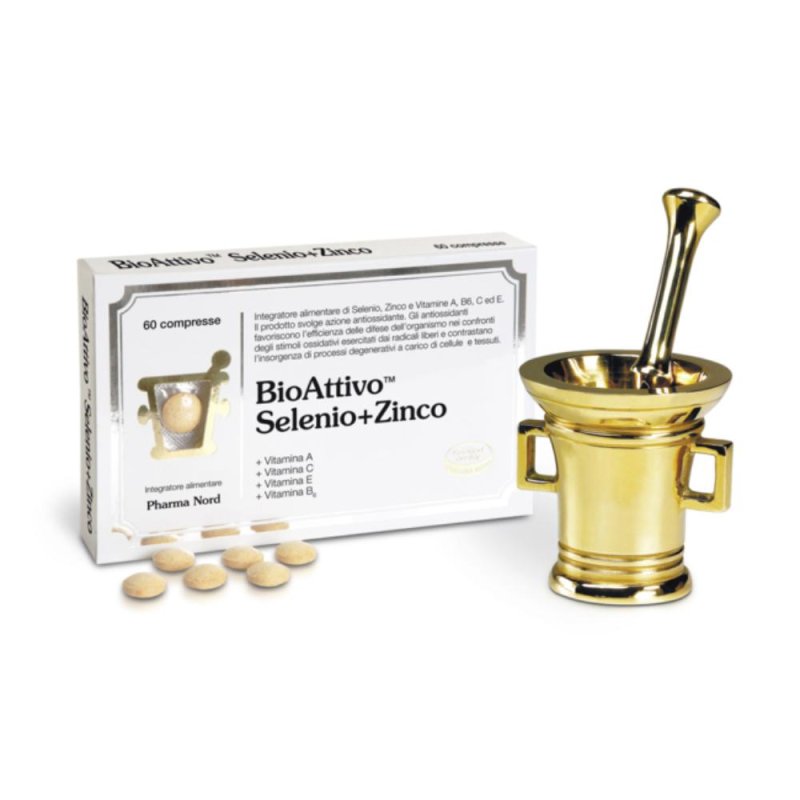 Pharma Nord Bioattivo Selenio + Zinco 60 Compresse Pharma Nord Bioattivo Selenio + Zinco 60 Compresse