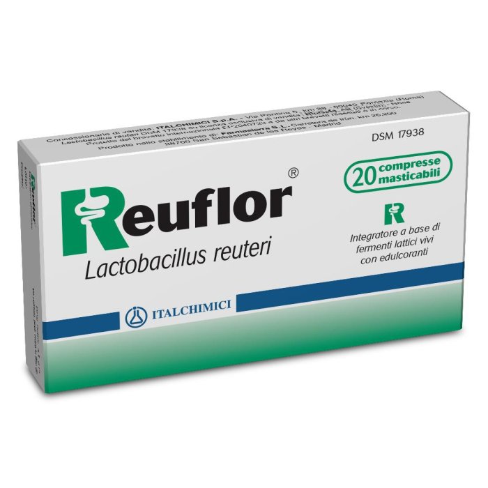 Italchimici  Intestino Sano Reuflor Integratore Alimentare 20 Compresse