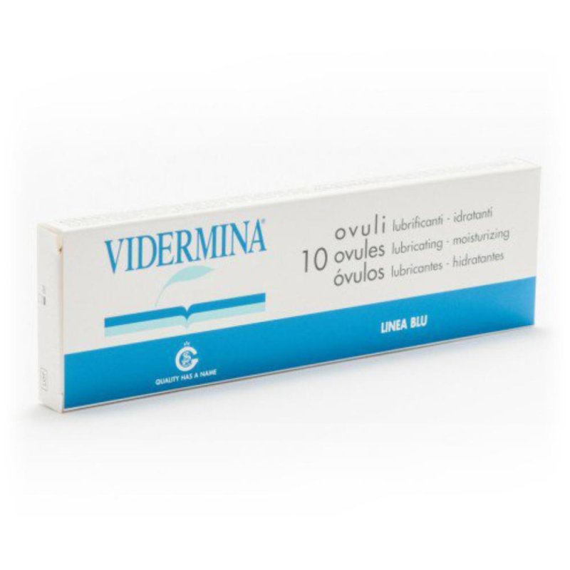 Vidermina  Dispositivi Medici Vaginali Idratanti Lubrificanti 10 Ovuli
