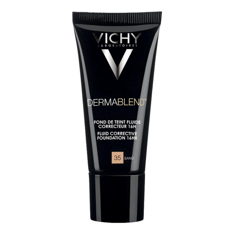 Vichy Make-up Dermablend Fondotinta Correttore Fluido Trucco 30 ml 35 Vichy Make-up Dermablend Fondotinta Correttore Fluido Trucco 30 ml 35