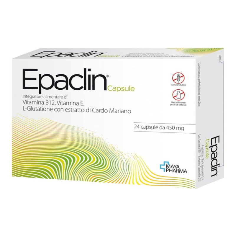 Maya Pharma  Fegato Sano Epaclin Integratore Alimentare 24 Capsule