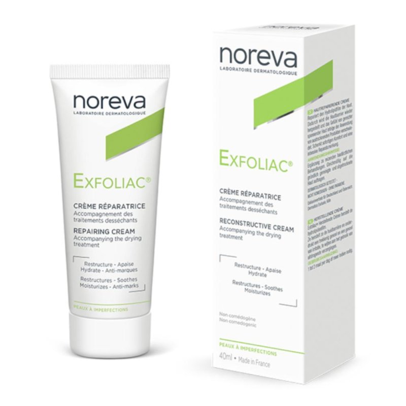 Noreva Italia Exfoliac Cr Riparatrice 40ml Noreva Italia Exfoliac Cr Riparatrice 40ml