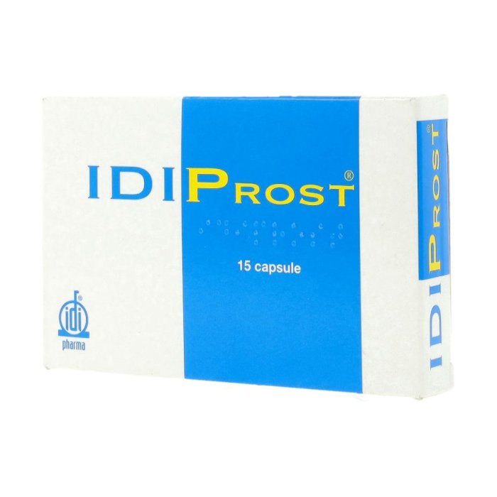 Idi Integratori Idiprost Integratore Alimentare 15 Capsule