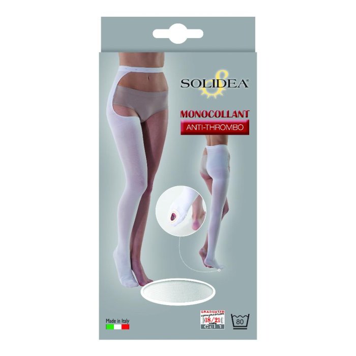 Solidea Calza Antitromboembolica Bianca Misura M – Calza Compressiva Medica Post Operatoria Solidea Calza Antitromboembolica Bianca Misura M – Calza Compressiva Medica Post Operatoria