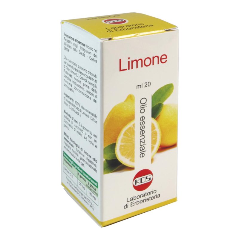 Kos Olio Essenziale Limone 20 ml Kos Olio Essenziale Limone 20 ml