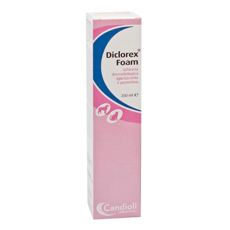 Candioli Ist.profil.e Farm. Diclorex Foam Schiuma Dermatologica 200 Ml