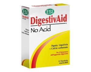 Esi  Benessere Stomaco DigestivAid No Acid Anti-Acido 12 Tavolette Mastic