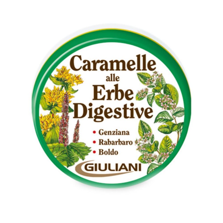 Giuliani  Digestione Sana Caramelle Digestive alle Erbe senza Zucchero 60 g