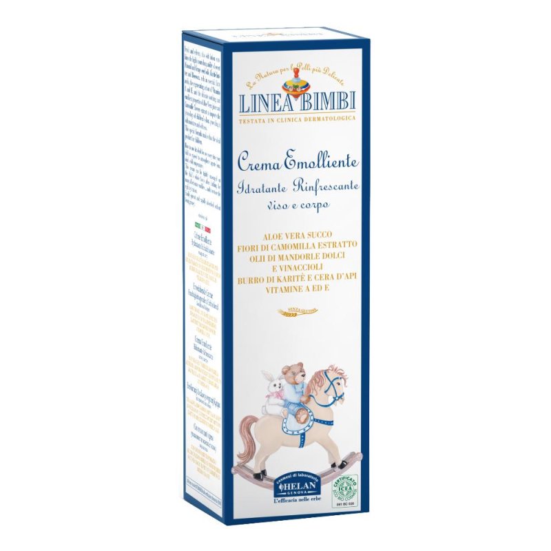 Bimbi Crema Emolliente 100 ml crema idratante per pelle sensibile bambini Bimbi Crema Emolliente 100 ml crema idratante per pelle sensibile bambini