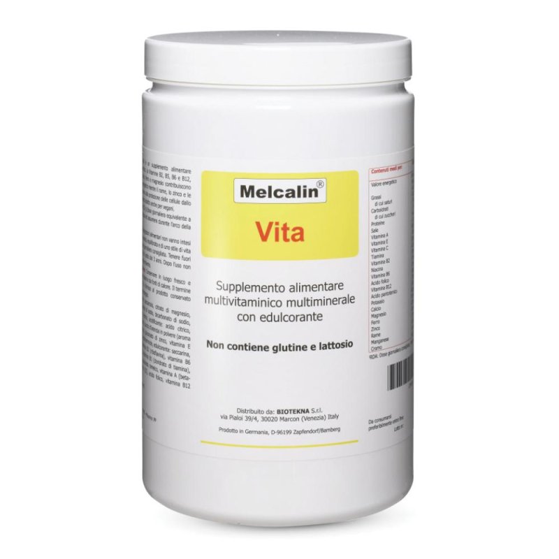 Biotekna Melcalin Vita Polvere 1150 G Biotekna Melcalin Vita Polvere 1150 G