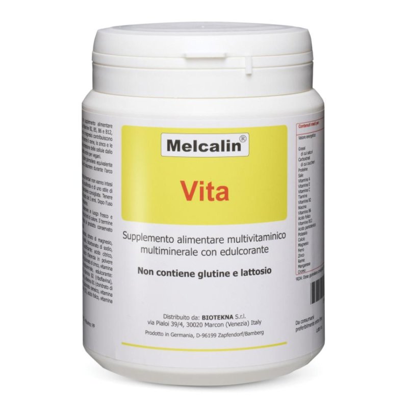Melcalin Vita Supplemento Alimentare Multivitaminico 320g Melcalin Vita Supplemento Alimentare Multivitaminico 320g