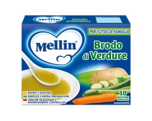 MELLIN BRODO VERDURE 10BUST 8G