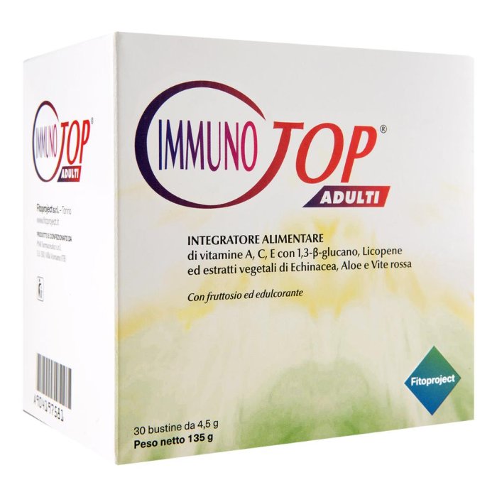 Fitoproject Immunotop 30 Bustine 4,5 G Fitoproject Immunotop 30 Bustine 4,5 G