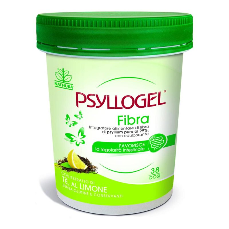 Psyllogel Fibra Integratore Regolarit&agrave; Intestinale Te Limone, 170g
