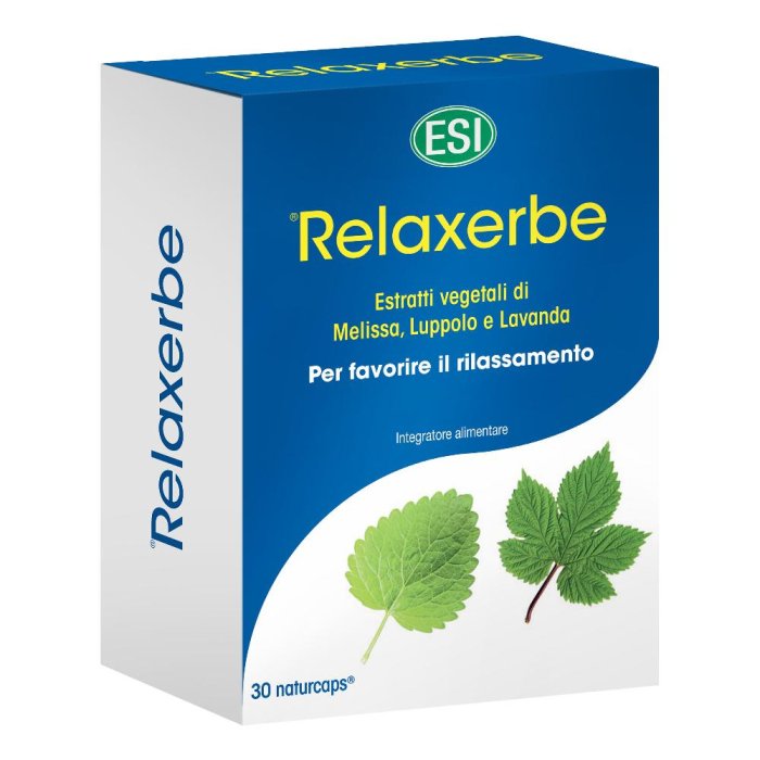 Esi Sonno e Relax Relaxerbe Integratore Alimentare Analcolico 30 Capsule Esi Sonno e Relax Relaxerbe Integratore Alimentare Analcolico 30 Capsule