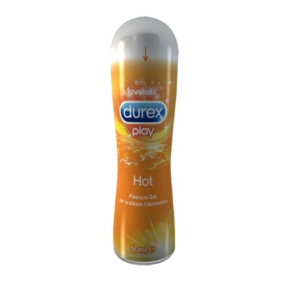 Durex Top Gel Hot Intimate Lube Gel Intimo 50 ml