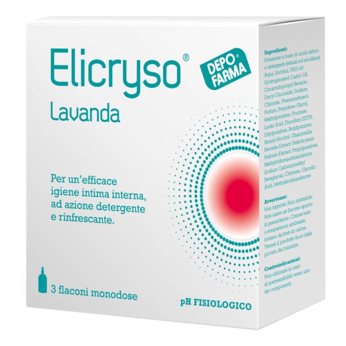 Depofarma Elicryso Lavanda 3 Flaconcini 140 Ml Depofarma Elicryso Lavanda 3 Flaconcini 140 Ml