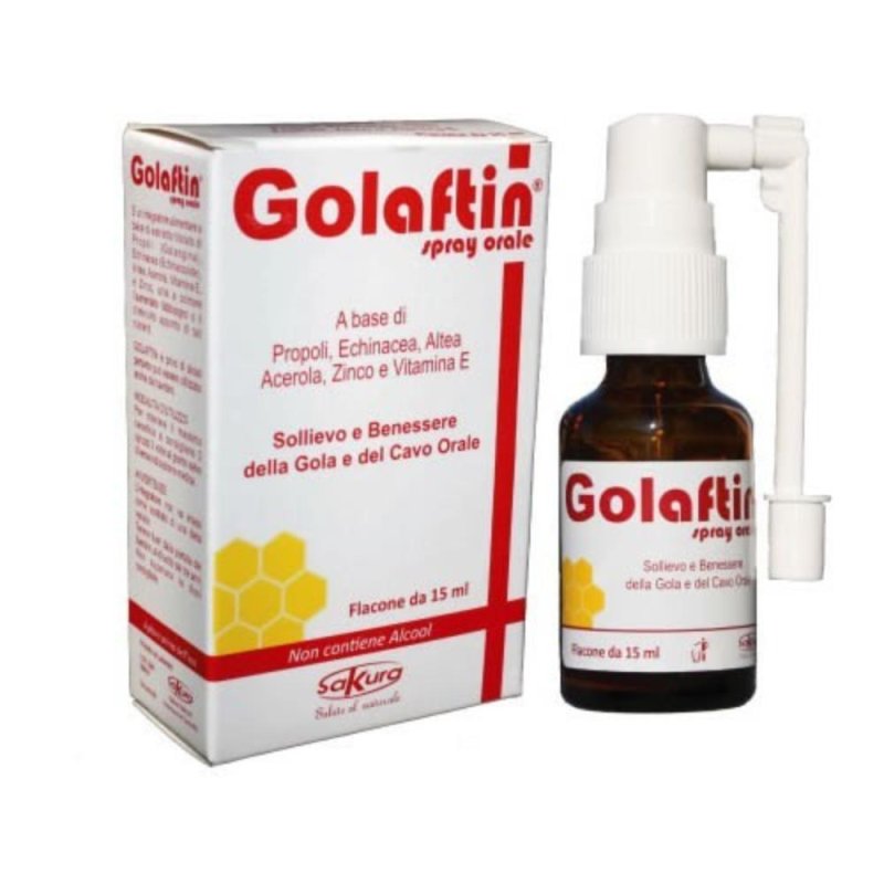 Sakura Italia Golaftin Spray Orosolubile 15 Ml Sakura Italia Golaftin Spray Orosolubile 15 Ml
