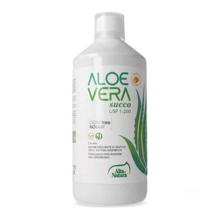 Aloe vera succo 1000 ml - succo di aloe vera per benessere gastrointestinale Aloe vera succo 1000 ml - succo di aloe vera per benessere gastrointestinale
