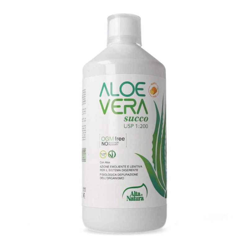 Aloe vera succo 1000 ml - succo di aloe vera per benessere gastrointestinale Aloe vera succo 1000 ml - succo di aloe vera per benessere gastrointestinale