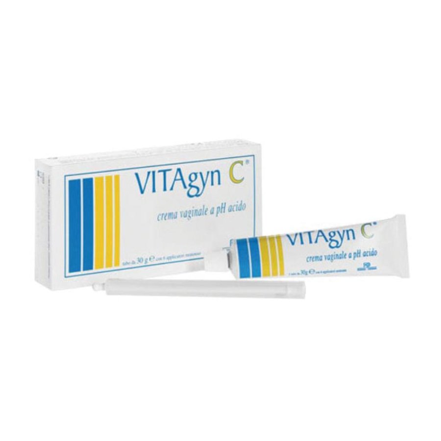 Farma-derma Vitagyn C Crema Vaginale 30 G + 6 Applicatori Farma-derma Vitagyn C Crema Vaginale 30 G + 6 Applicatori