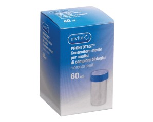Alvita Prontotest contenitore sterile per feci 60ml 