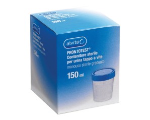 Alvita Prontotest Contenitore Sterile per Urine - 150ml, 1 Pezzo