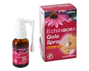 Optima Naturals Echinacea Gola Spray Senza Alcool 20ml