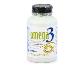 Farmaderbe Omega 3 Integratore di Vitamine & Minerali, 90 perle