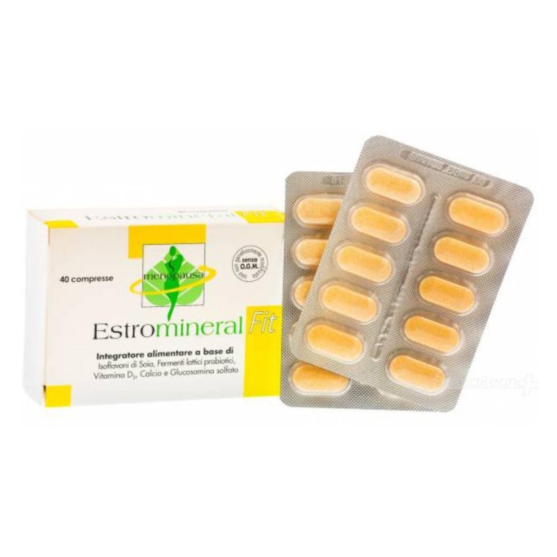 Estromineral Menopausa Fit Integratore Alimentare 40 Compresse Estromineral Menopausa Fit Integratore Alimentare 40 Compresse