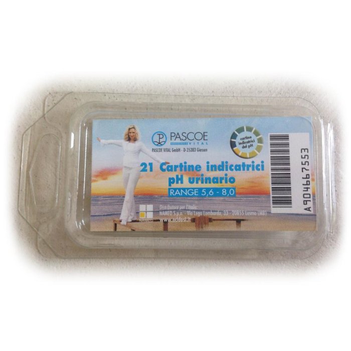 Named Cartina Indicatrice Ph 21 Pezzi