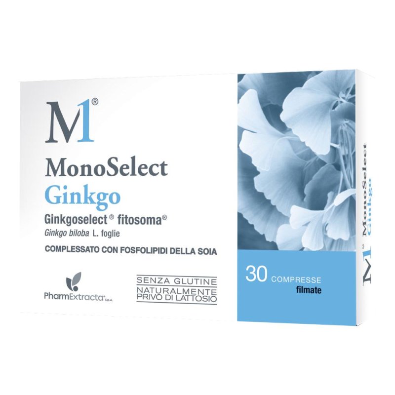 Pharmextracta Monoselect Ginkgo 30 Compresse Pharmextracta Monoselect Ginkgo 30 Compresse