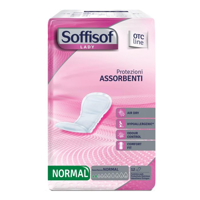 Silc Soffisof Lady Normal Incontinenza 12 Pezzi Silc Soffisof Lady Normal Incontinenza 12 Pezzi