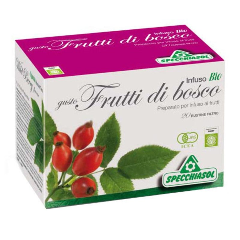 Specchiasol Infuso Bio Frutti di Bosco 20 filtri Specchiasol Infuso Bio Frutti di Bosco 20 filtri