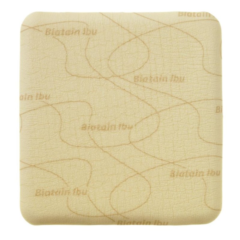 Biatain Ibu Soft-Hold Schiuma 10x10 cm 5 Pezzi &ndash; Medicazione in Schiuma di Poliuretano con Ibuprofene per Piaghe da Decubito e Ulcere