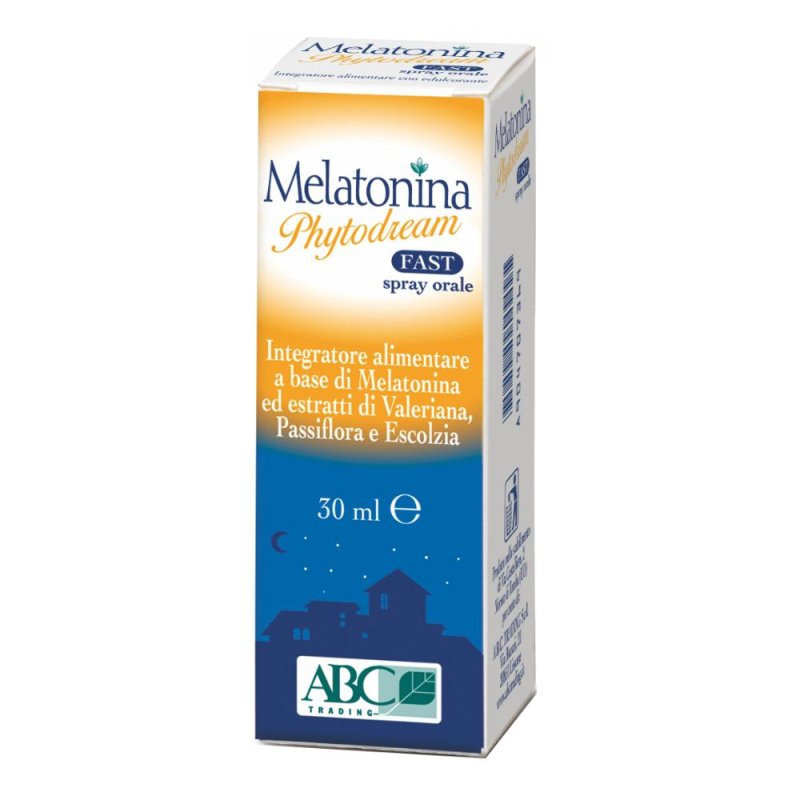 A.b.c. Trading Melatonina Phytodream Fast 30 Ml A.b.c. Trading Melatonina Phytodream Fast 30 Ml