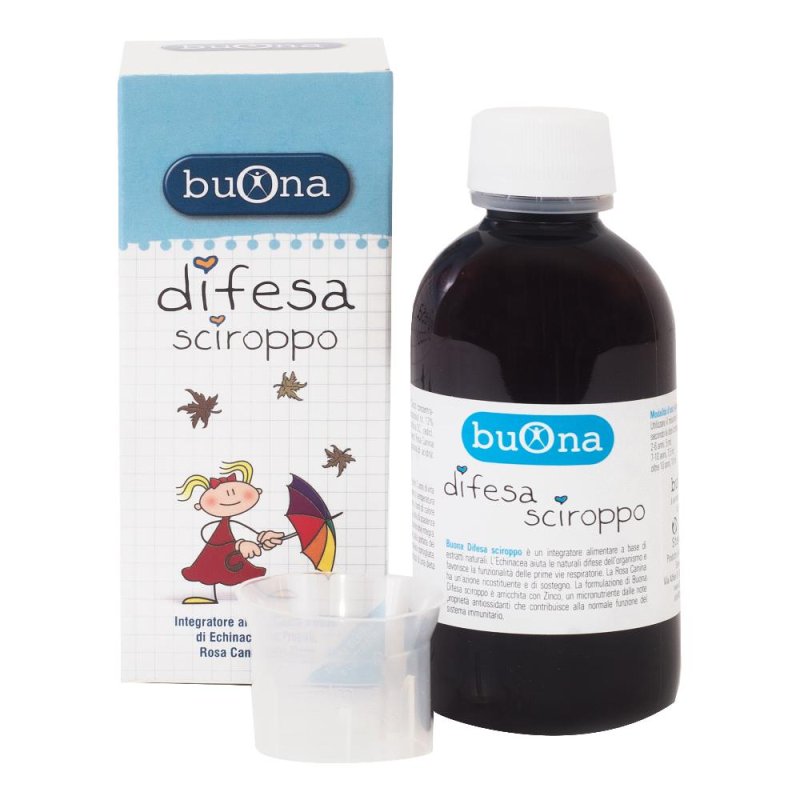 Buona Difesa Sciroppo Integratore Alimentare 150 ml Buona Difesa Sciroppo Integratore Alimentare 150 ml