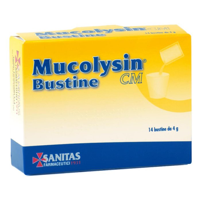 Sanitas Lab.chimico Farm. Mucolysin Cm 14 Bustine