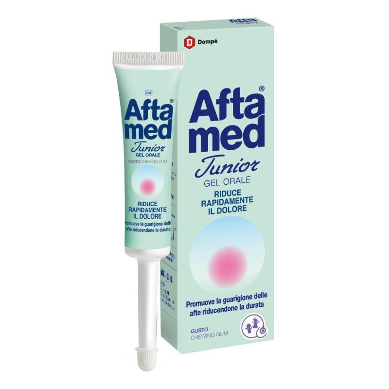 Aftamed Junior Gel Orale - Sollievo Rapido per Afte e Stomatiti nei Bambini - 15ml Aftamed Junior Gel Orale - Sollievo Rapido per Afte e Stomatiti nei Bambini - 15ml