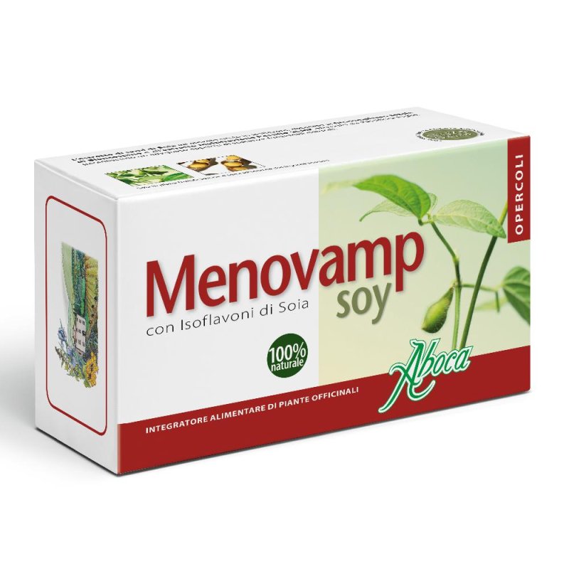 Aboca Menovamp Soy Integratore Alimentare 60 Opercoli Aboca Menovamp Soy Integratore Alimentare 60 Opercoli